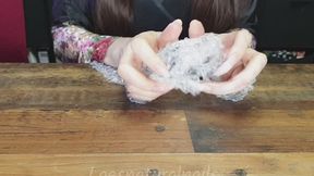 ASMR hard scratch and popping bubble wrap