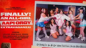 Finally ... An All-Chick Aapi Orgy Extravaganza
