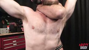 ”NastyDaddy: Drew Sebastian Owns Brian Bonds Bare Bubble Booty”