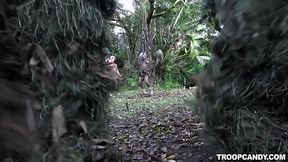 Taking the recruits on their first run