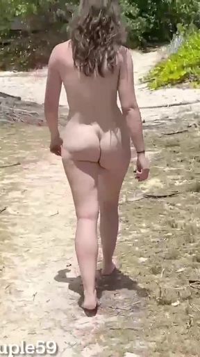 Emotional moment from &quot;Wife sharing on nudist beach while hubby records, teenage slut gets fucked by a random guy on a&quot;