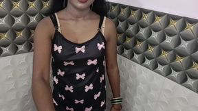 Indian Desi Girl Reverse Cowgirl Ride