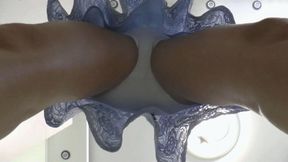 My new white nylon full-cut panties MP4 FULL HD 1080p