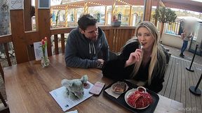 His girl was so into me he had no other choice but agree to share her