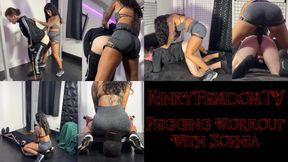 Pegging Workout 1080p ft Misterss Sophia Sahara Slave Maz Morbid #pegging @mazmorbidfetish