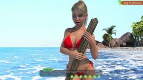 Car Toon - Lewd Island #5 - Sexy Pictures Of A Stewardess On A Laptop And A Bella Date!