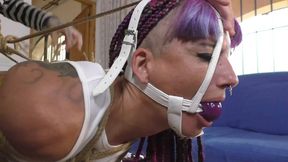 The Spain Files - Barefeet Table Hogtie for Maya Homerton - Full Clip mp4 HD