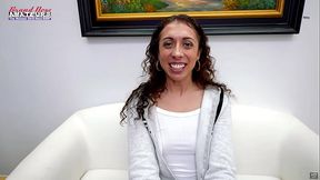 Brunette Slim Hottie Mercedez Sucks A Cock And Gets Her Pussy Fucked!