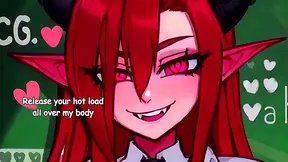 Succubus Lures You into Steamy JOI Pleasure with Teasing Whispers