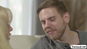 Busty Brittney Kade rimjob and butt fucked by her stepbrother
