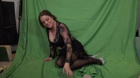 new age stepmom tries to make a self help video and ends up giving a joi and masturbating