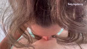 Picked up a Girl on a Nude Beach. Creampie