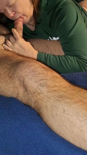 She sucks my dick really good before I fuck her pussy   Clip 1