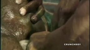 Two French black masturbating and more