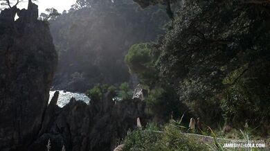 Love making with an ocean view on the Costa Brava