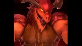 (Reptilligator) Drogoz facefuck POV