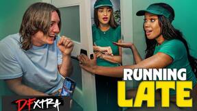 August Skye’s Snatch Pounded in Wild Bathroom & Kitchen Fuck