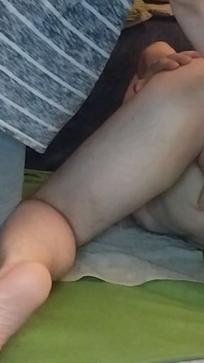 She likes to malfunction too, my girlfriend fucks me with a dildo and a hand   Clip 1