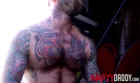 NASTYDADDY Tattooed Jack Dixon Breeds Inked Hunk Ryan Carter