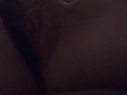Horny milf cums and moans very loud in a public parking garage!
