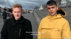 Two Str8 Czech Guys Will Try Each Other For Cash!