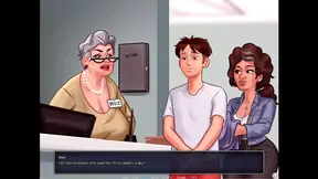 Summertime Saga - Johannes helped consuela find a job ... Roz ...omething ... Johannes fucked Liu then her husband walked in