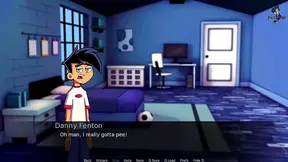 Ember Claims Danny in Hot Gothic Shower Clash – Anime Lust Unleashed