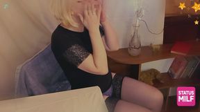 Juicy MILF Wife in the Role of Anal Secretary