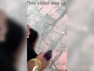 I took a black favela resident with a 30cm gift from the trail to screw me