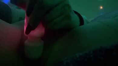 Squirting on cam for a customer