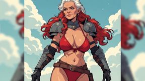 Anime Style Sexy Warrior MILFs