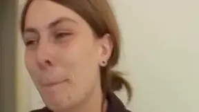 Shy German Teen 18+ Eats Spern After Rough Fuck