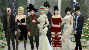Bulma’s Wedded Bliss Shatters as She's Betrayed and Fucked by Rivals on Her Wedding Night
