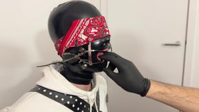 Hooded Twink Tied to the Chair