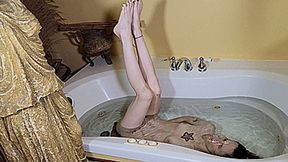 Nude Leg Stretching In The BathTub - PART 1 (SD 720p WMV)