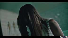 Hot Asian babe possessed, rides and dominates another woman