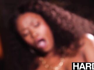 Black Girl Has Leg Shaking Climax Whilst Being Anally Pounded - Jezabel Vessir - HardX