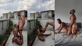 senta que e de menta. meu amigo do interior me comeu na laje do meu apartamento em sao paulo