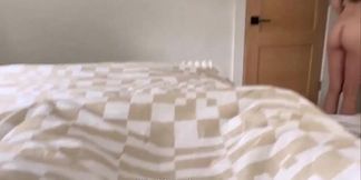 Step sis Renee Rose gives hot blowjob and takes anal from big-titted brunette