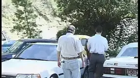 Outdoor Double Penetration Swinger Wife