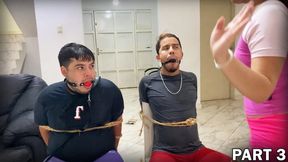 Chubby Boy Owned by His Psycho Ex-Girlfriend and Her Henchman – Part 3 (Full HD 1080p)