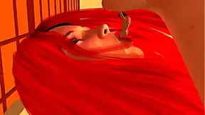 Tiny Lover Swallowed Whole by Seductive Giantess in Hot Vore fantasy