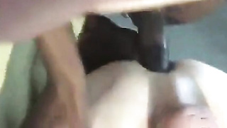 Amateur Bi-racial Sans a condom with Ample Beef whistle