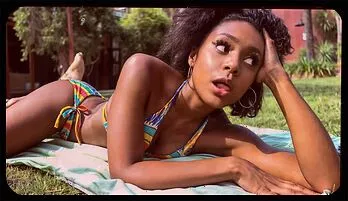 Intense Interracial Action with Sexy Ebony Babe and Big White Cock Exclusive