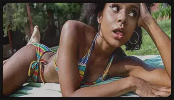 Intense Interracial Action with Sexy Ebony Babe and Big White Cock