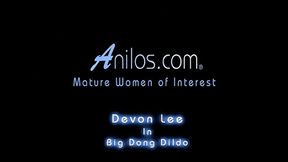 Big Tit Slut Takes Long Dong Dildo