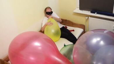 Crystal Yellow Balloon Choke Ruins Hot Verified Amateur Gushing HD Blowjob