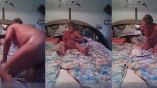 Watch this amateur slut tease and please himself with his massive ass on webcam