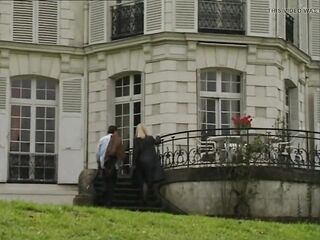 two Sexy Vintage Lesbian MILFs Lick Each Other's Unshaved Pussy and Get Cum on Their Big Bazookas