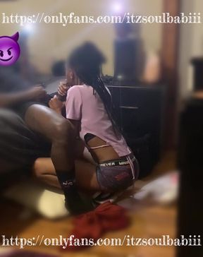 Watch the TV While I Milk Your Dick